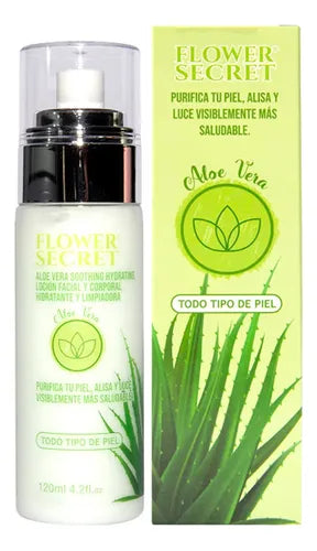 Loción Facial Y Corporal Hidratante Aloe
