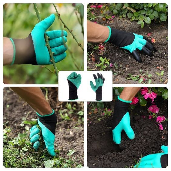 GUANTES DE JARDIN CON GARRAS - GREEN-GAR