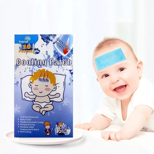Parches Gel Frío para Fiebre Bebé 20 PCS