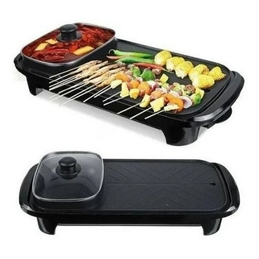 Plancha Eléctrica Zona BBQ + Hot Spot
