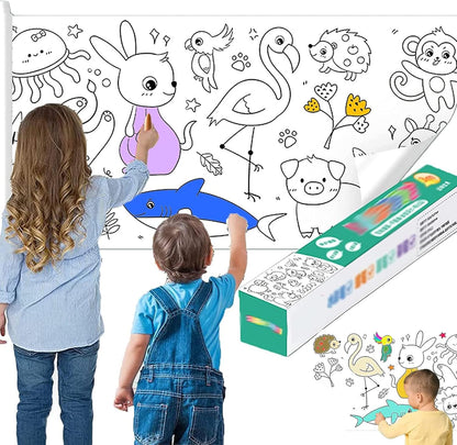 ROLLO DE PINTURA CREATIVO PARA NIÑOS