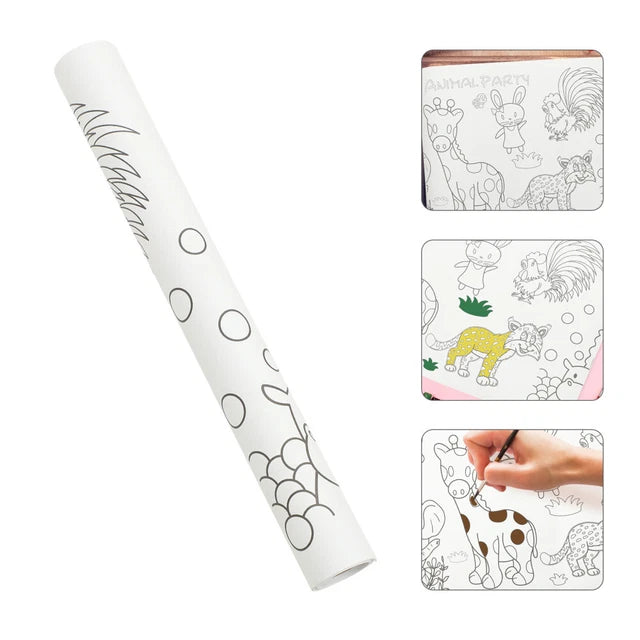 ROLLO DE PINTURA CREATIVO PARA NIÑOS