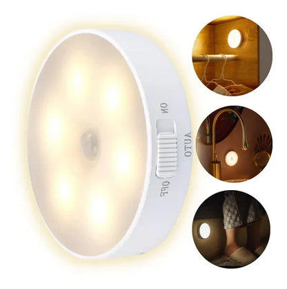 LUZ LED NOCTURNA CON SENSOR MOVIMIENTO