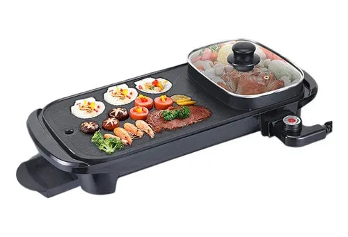 Plancha Eléctrica Zona BBQ + Hot Spot