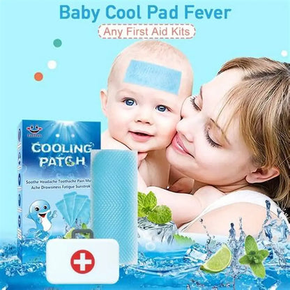 Parches Gel Frío para Fiebre Bebé 20 PCS