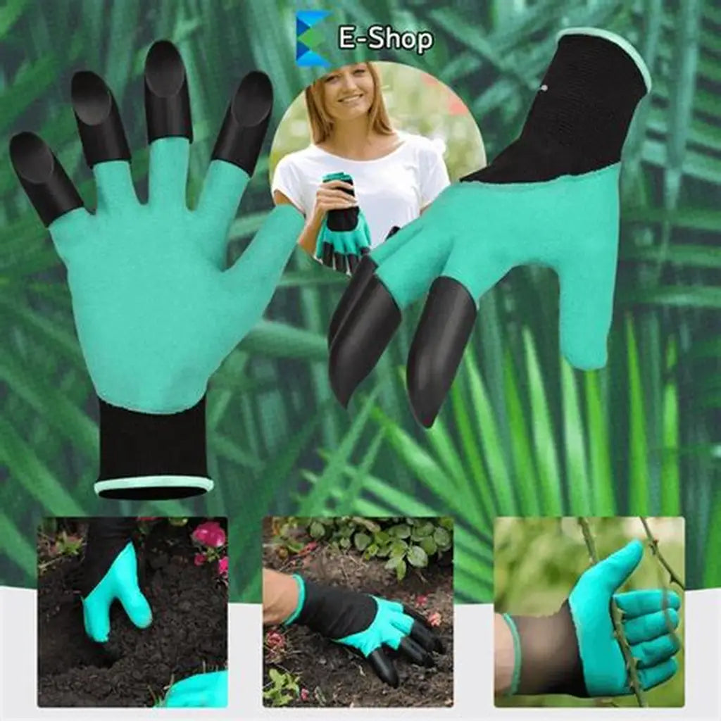 GUANTES DE JARDIN CON GARRAS - GREEN-GAR