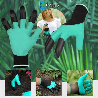 GUANTES DE JARDIN CON GARRAS - GREEN-GAR