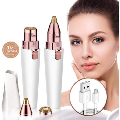2 EN 1 depilador mujer facial portatil