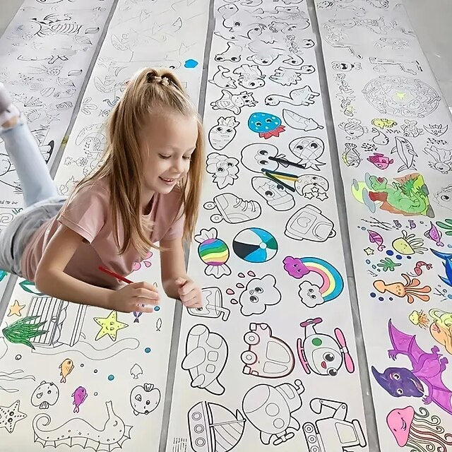 ROLLO DE PINTURA CREATIVO PARA NIÑOS