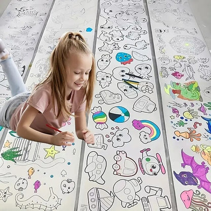 ROLLO DE PINTURA CREATIVO PARA NIÑOS